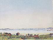 Ferdinand Hodler, Der Genfersee von Lausanne aus